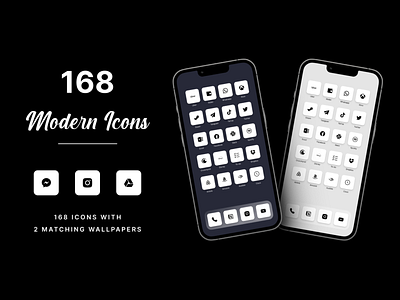 Modern and Elegant IOS App Icons Pack aesthetic app app icons branding download icon icons icons pack icons set ios ios icons minimal modern modern icons new set svg trending ui ux
