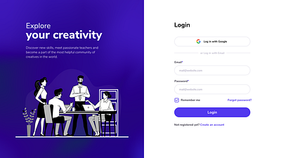 Login Screens branding graphic design product design product development ui user centric user experience design user research ux