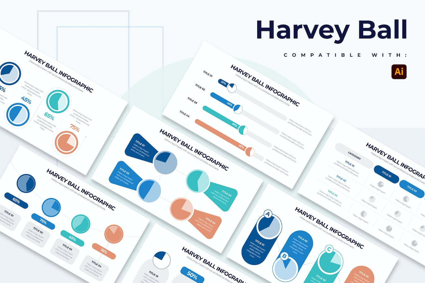 Business Harvey Ball Illustrator Infographics analytics annual report chart data data analysis data vis data visualisation data visualization data viz dataviz graph info graphics infographic infographic elements infographics information powerpoint powerpoint presentation stats ui