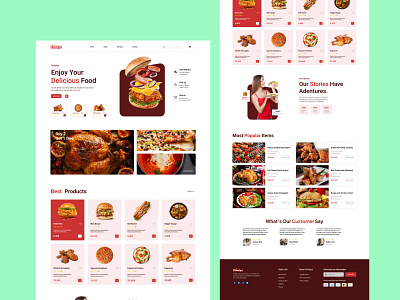 Food landing page best food design website best food landing page best landing pages best website design burger website chicken and food website fodd landing pages food uiux design good uiux design pizza website popular food website popular website ui ui food website ux food website website design