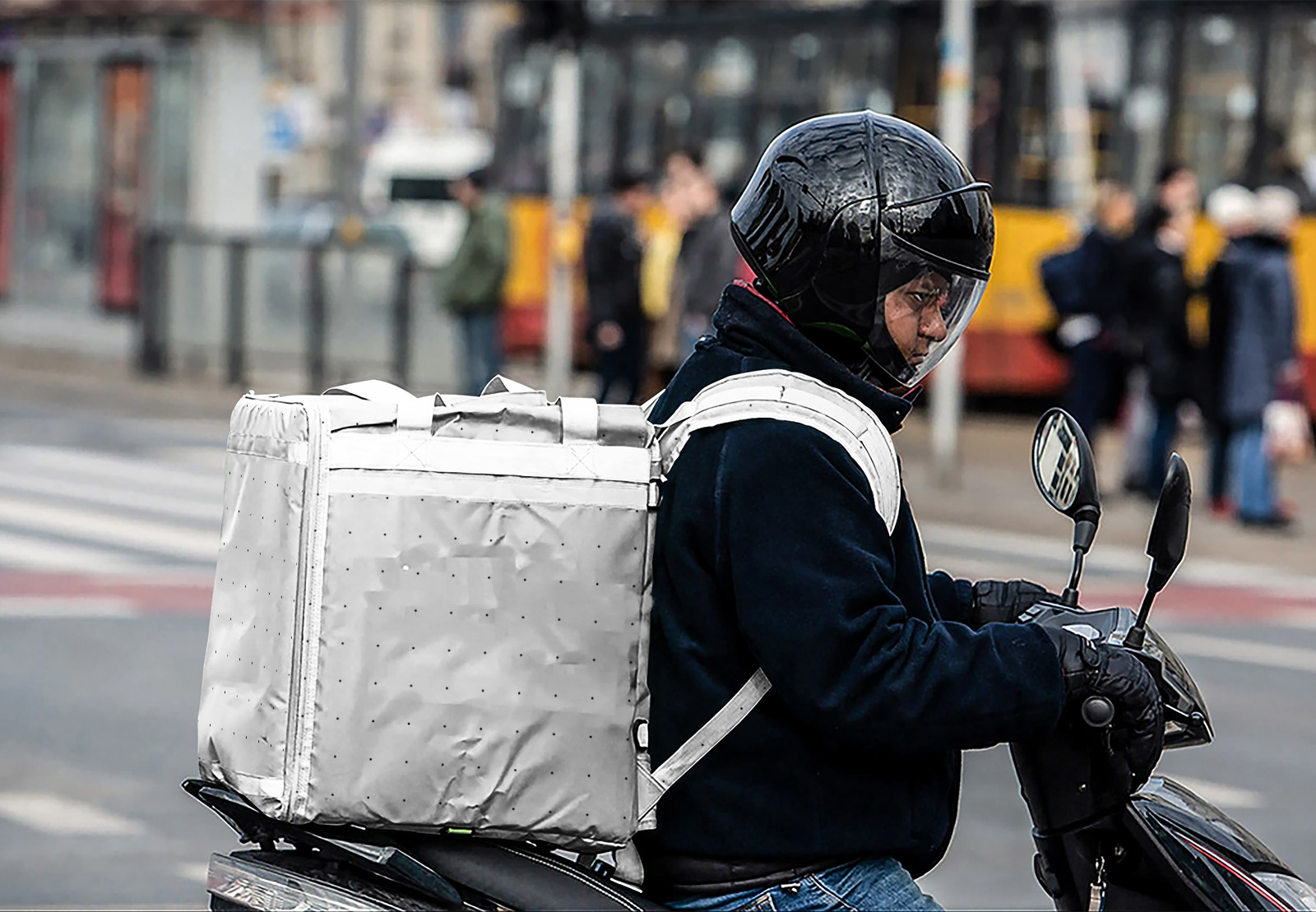 Free Courier bag Mockup by Dean Element on Dribbble