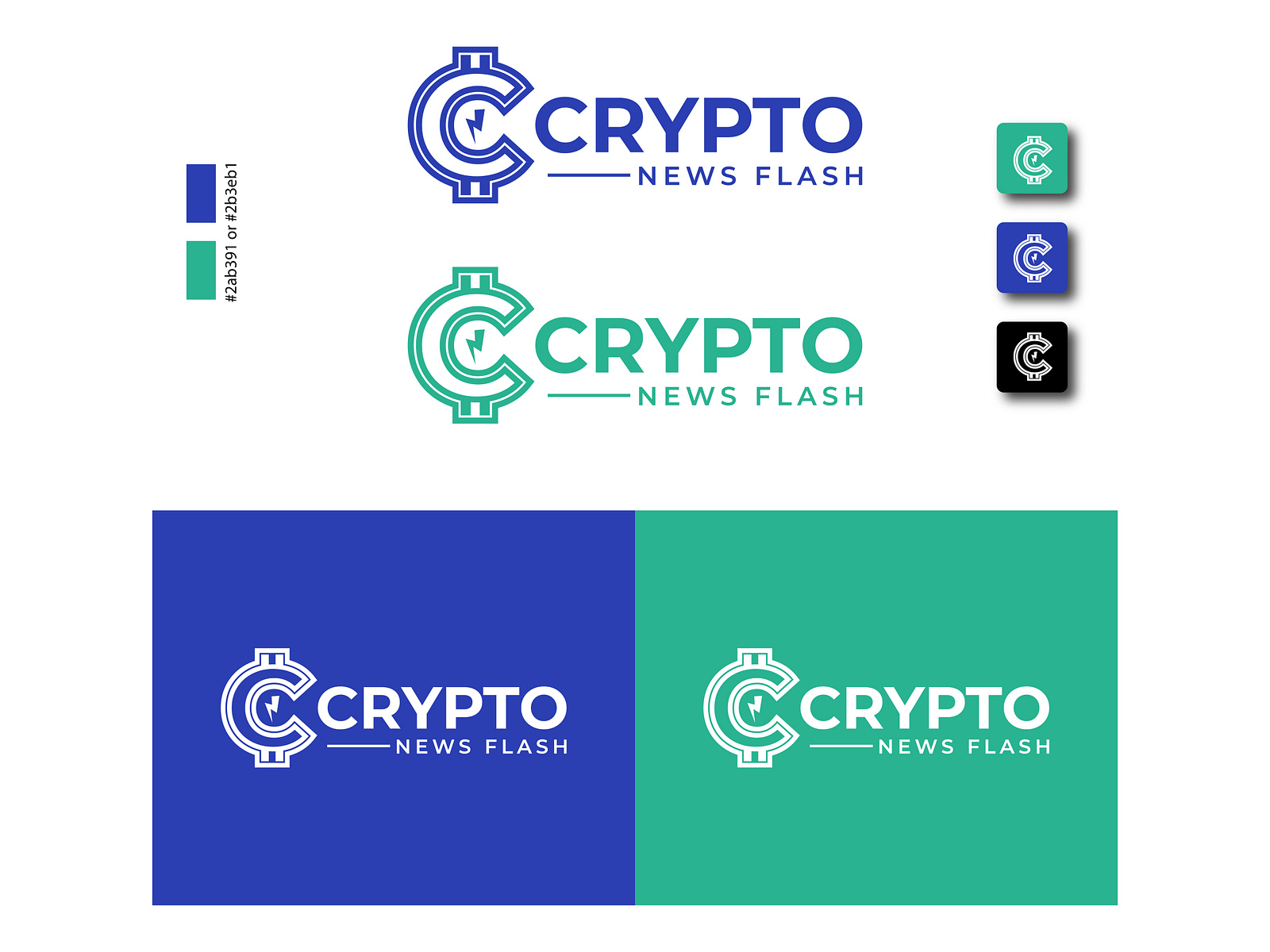 CRYPTO LOGO by Borun kumar on Dribbble