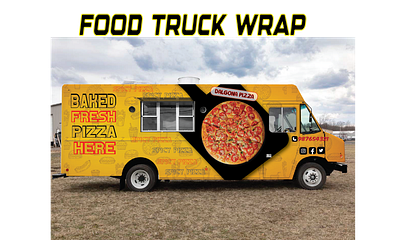 FOOD TRUCK WRAP car wrap food truck wrap vehicle wrap