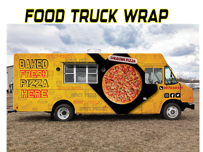 FOOD TRUCK WRAP car wrap food truck wrap vehicle wrap