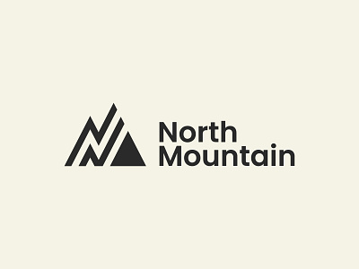 North Mountain brand branding business design enterpreneur graphic design identity letter logo logomark logotype minimalist modern branding mountain n professional strong timelesslogo visual visualidentity