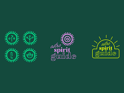 Astro Spirit Guide Branding Design branding design graphic design icon lockup logo typography ui ux vector