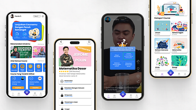 Education App "Pelajari" ui