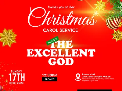 Christmas Carol Flyer Design banner branding carol christmas church flyer design flyer flyer design graphic design logo