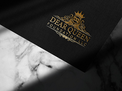 Dear queen logo design branding graphic design logo