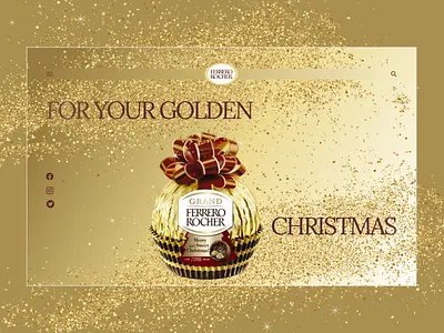 Ferrero Rocher | Wow effect design branding logo ui