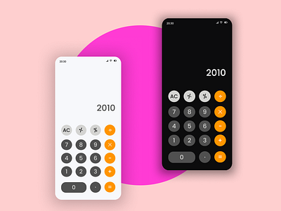 Calculator UI app design calculator daily ui dailyui design fashion finance app ui ui design uiux