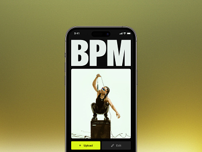 BPM For Artists branding mobile ui web