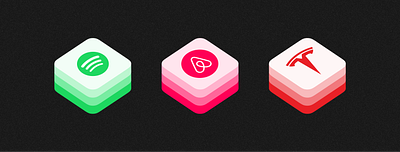 Experimental Isometric Icons graphicdesign icondesign iconography illustrationexperiment isometricicons