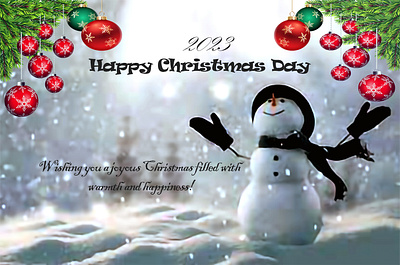 Happy Christmas day 3d branding graphic design happy christmes motion graphics ui