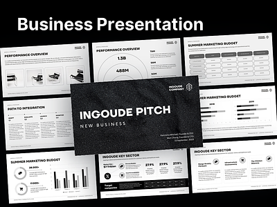 Business Presentation business design infographic pitchdeck powerpoint ppt presentation presentation design