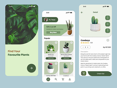 UIUX Design app figma mobile plant app design ui ui design ui exploration uiux uiux design ux design