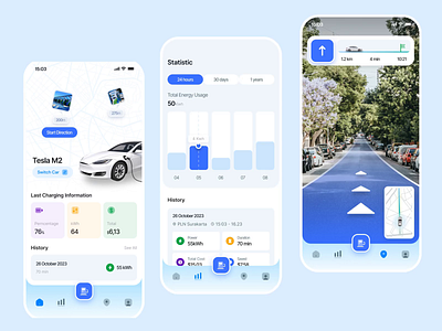 EV Charging Station - Animation Mobile App animation animation application animation apps animation daily animation design animation portfolio animation web app car card charging chart design electric car maps mobile mobile app smart car ui ux