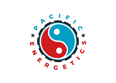 Graphi_que: Logo Design for Pacific Energetics branding business logo design fiverr graphic design logo logo design retro logo