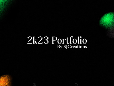 2k23 Portfolio. 2k23 behance brand brand identity design branding creativedesign dribbble flyer design graphicdesign logodesign portfolio visitingcard design