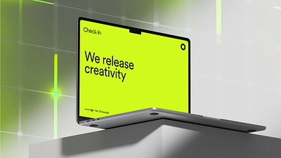Check-in Creativos Agencia 3d animation brand branding colors design graphic design logo vector