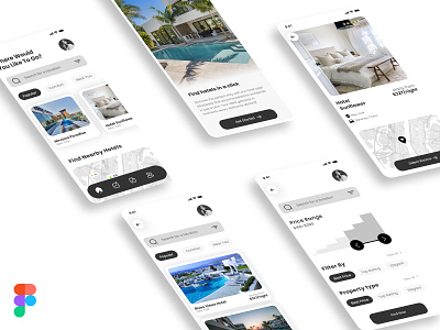 Hotel Booking App ui