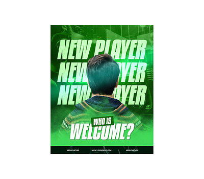 Esports Poster - New Players in Dota 2 dota2 esport mobile legend moonton new player poster poster esport pubg tencent welcome