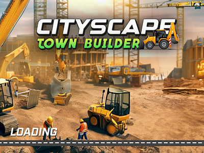 City Construction Game UI Design android games city games construction game game design game ui games graphic design ios game responsive design simulator game ui ux