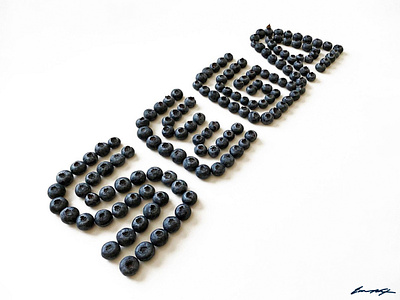 Sega [logo made of blueberries] blueberries fruit logo sega sonic