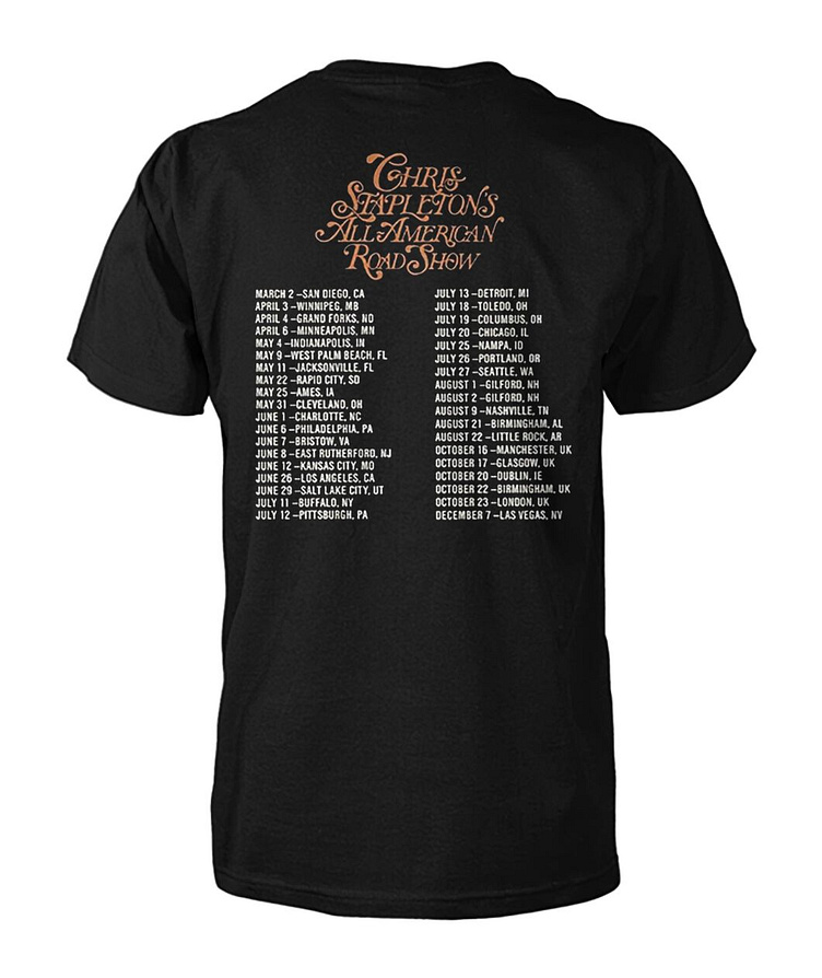 Chris Stapleton Tour 2024 Shirt by Designusdt on Dribbble