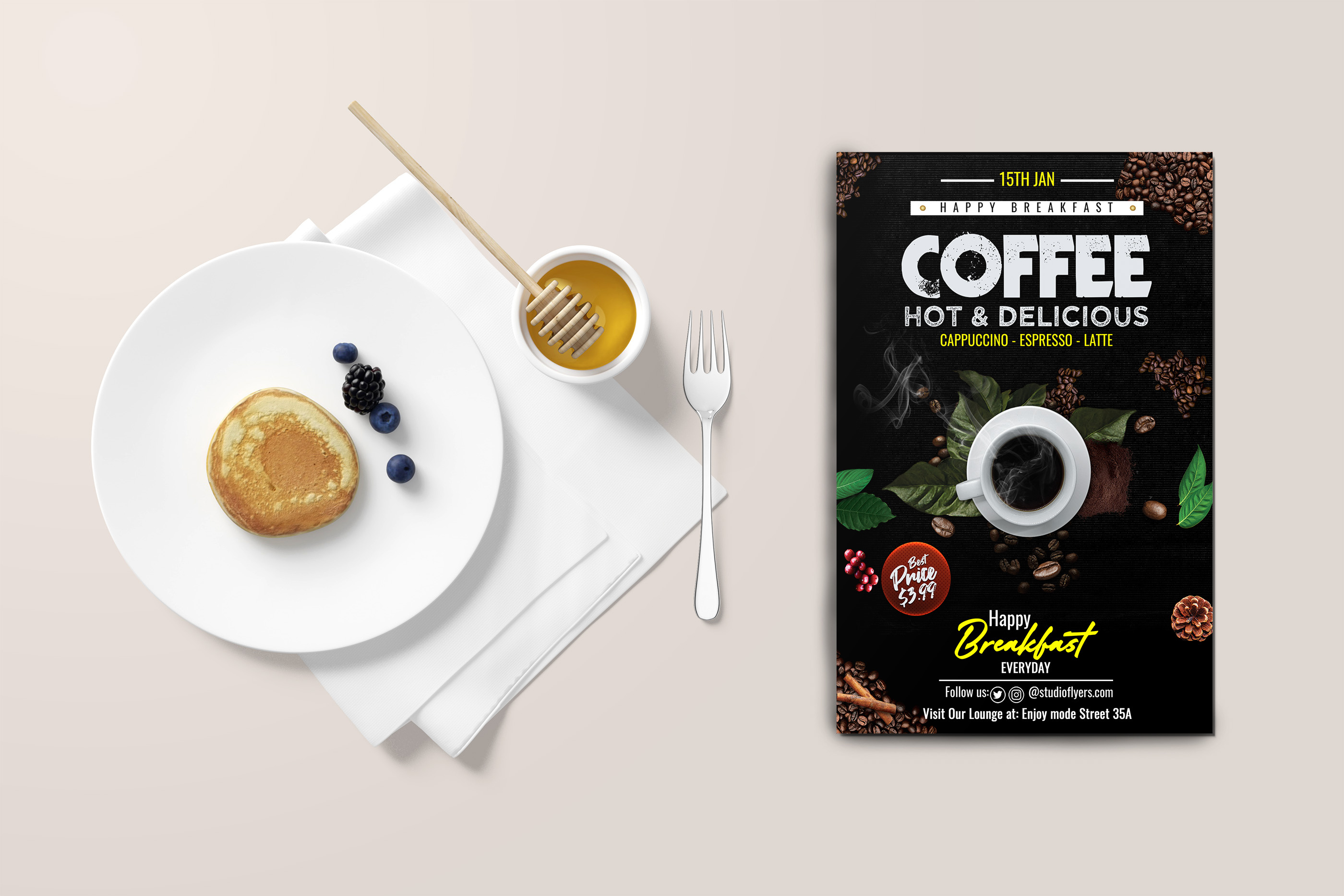 FOOD POSTER DESIGN by Shahyan karim on Dribbble