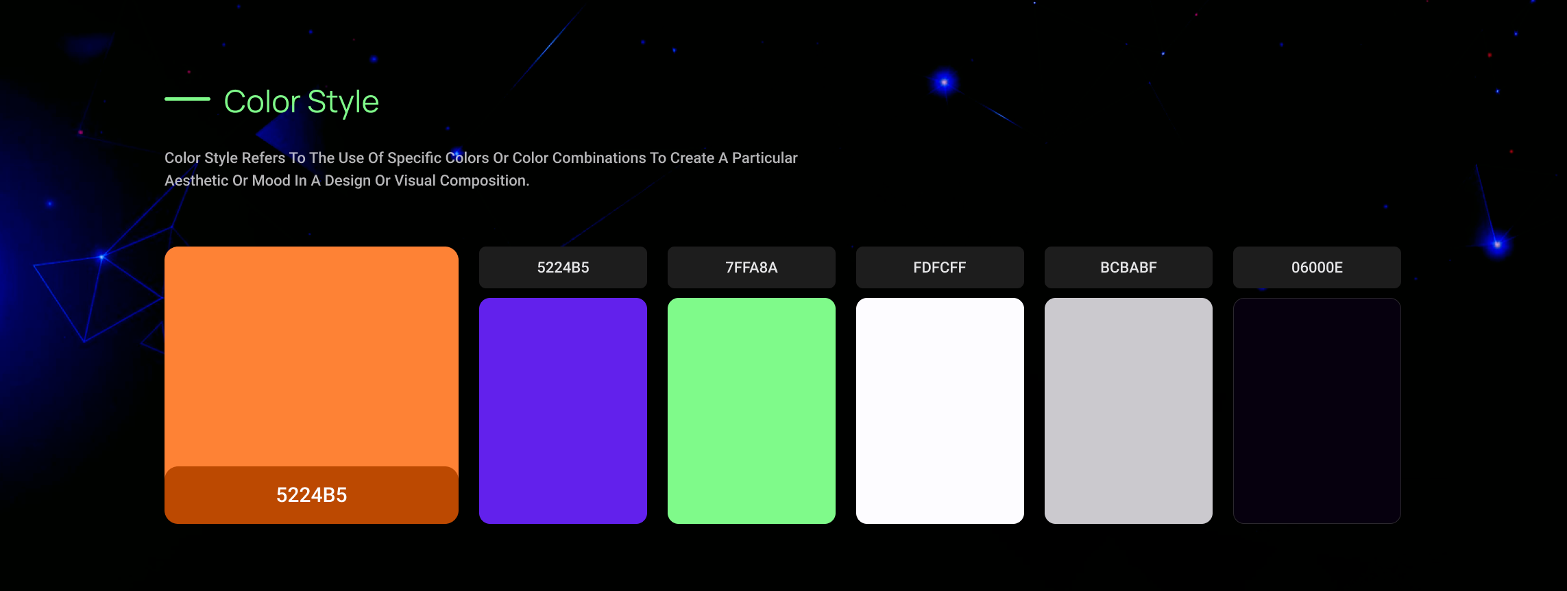 Example of Design Systems Creation