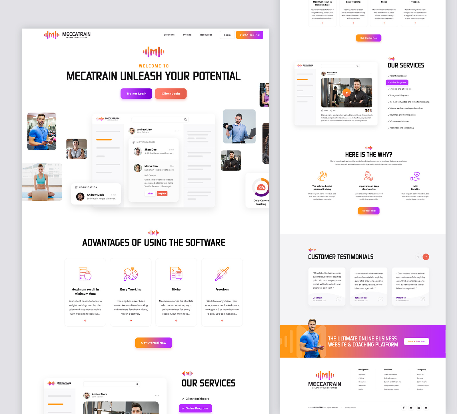 Health Web Design
