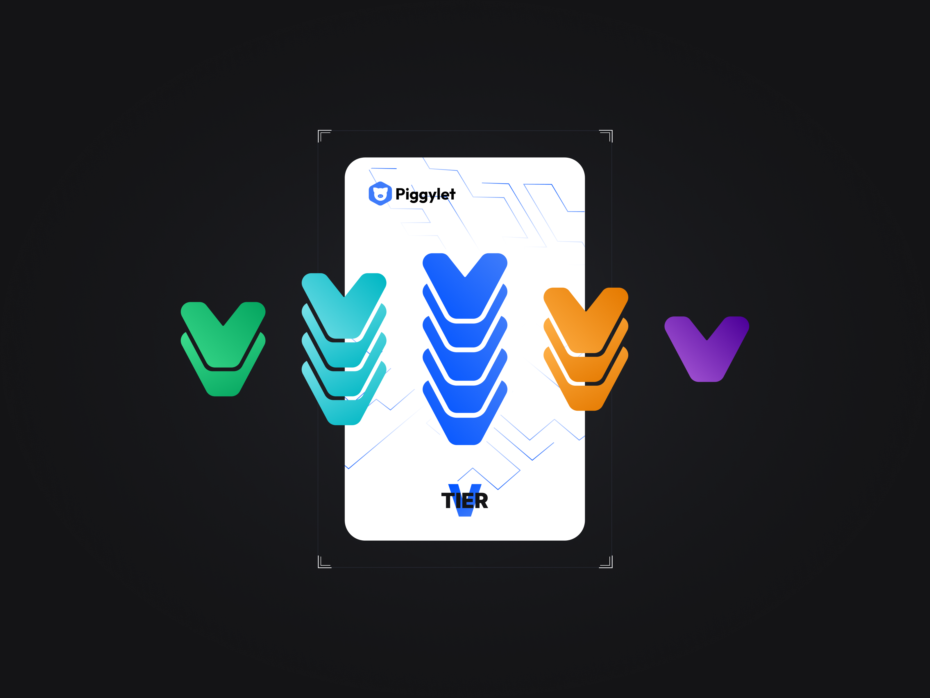 NFT Utility - 3D Card Design 3d 3d card animation blender color dark dark mode nft nft card tier utility video