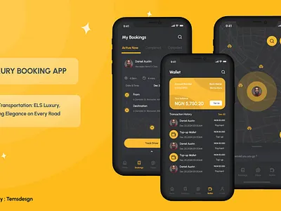ELS(LUXURY BOOKING APP) branding design graphic design illustration ui ux