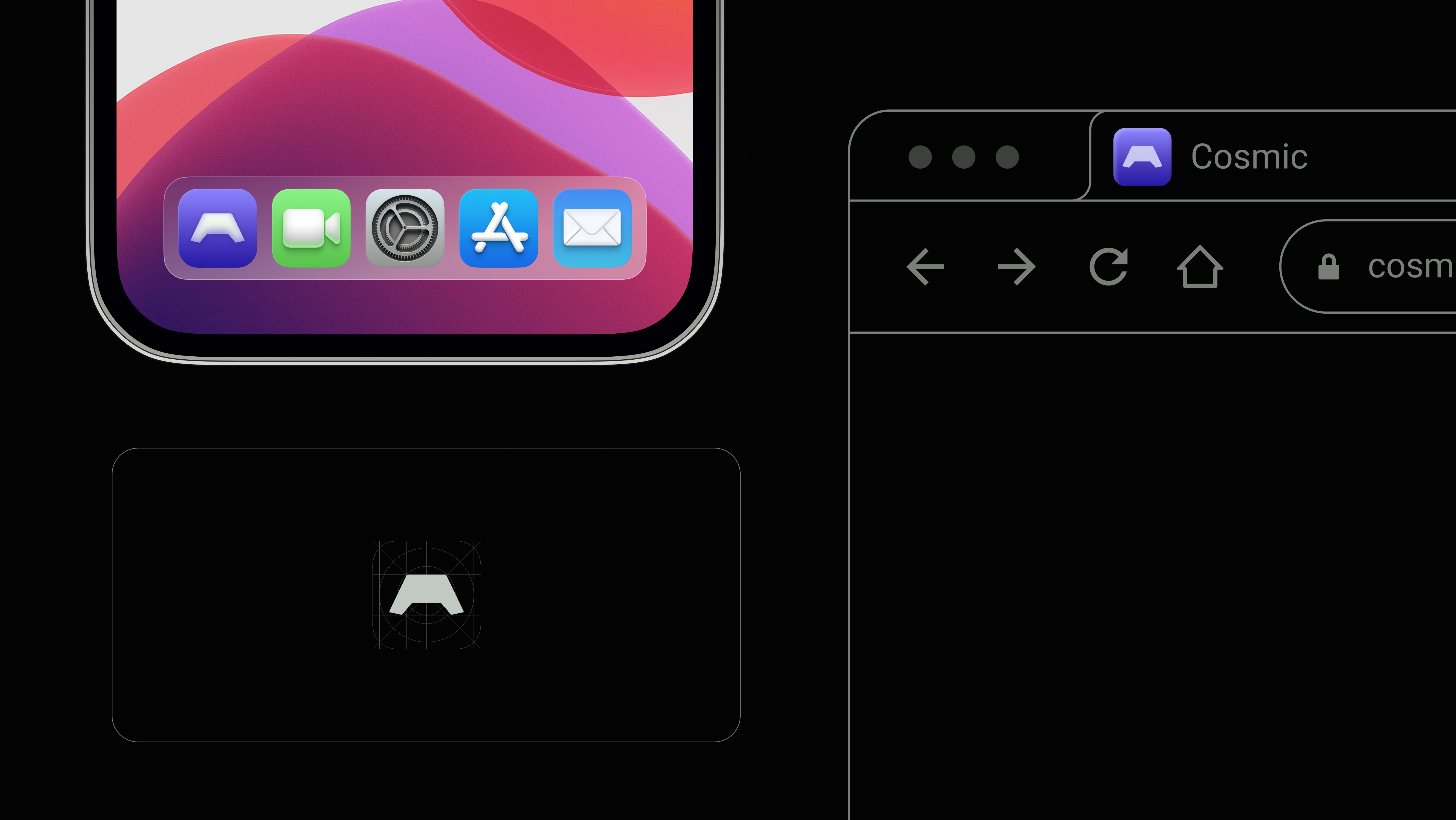Steps of logo - Cosmic 🎮 brand identity branding characterdesign designermanjur esports game gamers gaming gaminglife gaminglogo gfx gfxmanjur graphic design graphicdesign logo logodesign logoesport logotype sportslogo streamers