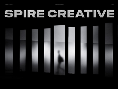 [SPIRE CREATIVE] / MARKETING AGENCY agency website digital agency first screen landing first screen landing page landing page design marketing agency marketing website ui ui design uiux ux design web 3 designer web3 web3 design webdesign website website design website development website web3