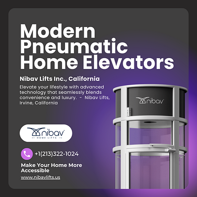 Modern Pneumatic Home Elevators branding