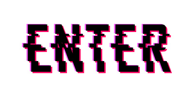 ENTER 404 art binary crime design digital enter error glitch graphic design hacker illustration symbol text white
