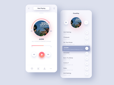 Daily UI challenge 09 | Music Player branding dailyui dailyuichallenge design designfeedback feedbackwelcome mobileui musicplayerdesign ui uiuxdesign ux