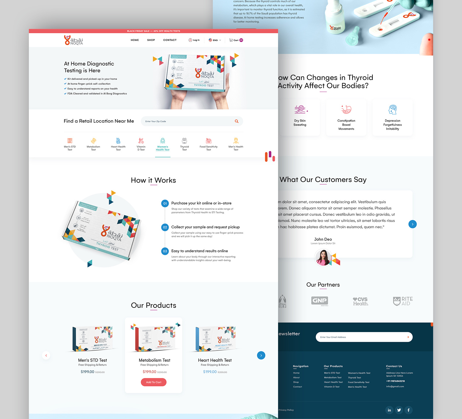 Health Web Design