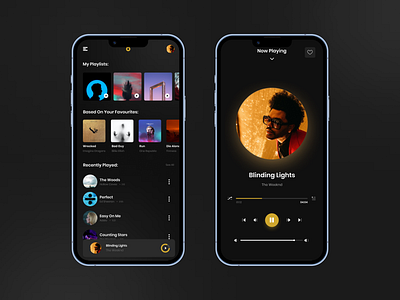 Music Player UI Design app design figma graphic design music music player ui ui design user experience user interface ux web design