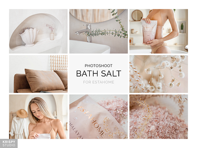 PHOTOSHOOT BATH SALT branding