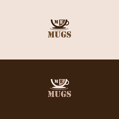 Me Mugs Logo Design branding design graphic design illustration logo typography vector