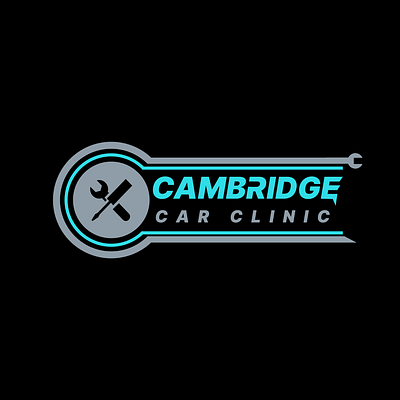 Cambridge Car Clinic Logo! 3d branding car design graphic design illustration logo typography vector