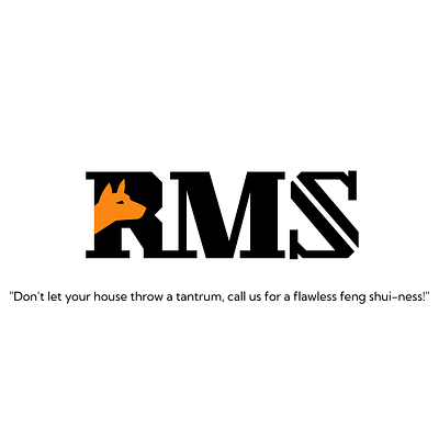 RMS Logo Design. 3d branding design geometric graphic design illustration logo typography vector wolf wordmark