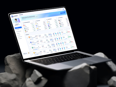Trading & Portfolio Management Platform React Admin UI Dashboard admin dashboard admin ui branding crypto cryptocurrency dashboard defi finance illustration interface dashboard investment product product design saas ui ui ux wallet web app web design web3