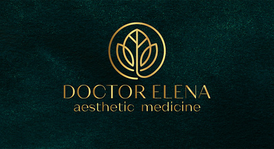 Doctor Elena - logo for private doctor design graphic design illustration logo