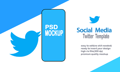 Twitter Template adobe illustrator branding graphic design twitter post twitter template