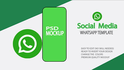 Whatsapp Template adobe illustartor branding graphic design whatsapp template