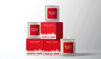 Merry Melt Candle | Branding brand design brand identity branding branding design branding strategy candle design graphic design identity inspo logo logomaker packaging product design visual visual design visual identity